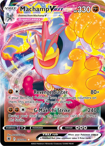 Machamp VMAX (073/189) [Sword & Shield: Astral Radiance] Pokémon