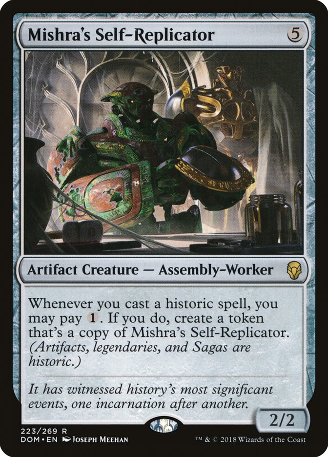 Mishra's Self-Replicator [Dominaria] Magic: The Gathering