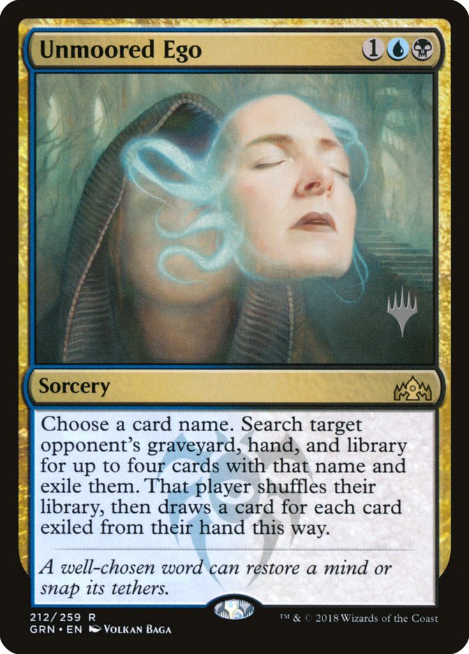 Unmoored Ego (Promo Pack) [Guilds of Ravnica Promos] Magic: The Gathering