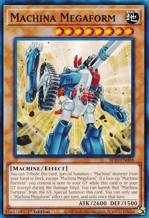 Machina Megaform [SR10-EN008] Common Yu-Gi-Oh!