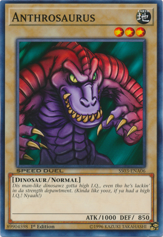 Anthrosaurus [SS03-ENA06] Common Yu-Gi-Oh!
