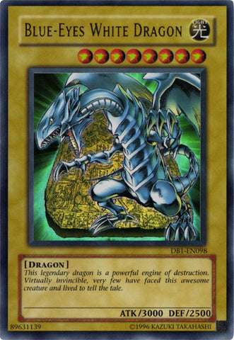 Blue-Eyes White Dragon [DB1-EN098] Ultra Rare