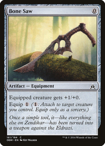 Bone Saw [Oath of the Gatewatch] Magic: The Gathering
