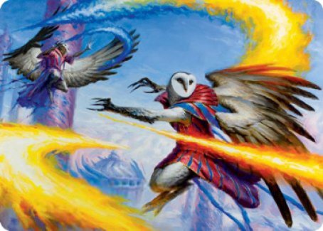 Teach by Example Art Card [Strixhaven: School of Mages Art Series] Magic: The Gathering