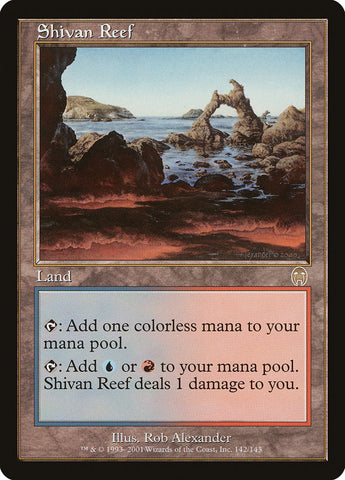 Shivan Reef [Apocalypse] Magic: The Gathering
