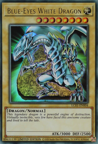 Blue-Eyes White Dragon (25th Anniversary) [LC01-EN004] Ultra Rare Yu-Gi-Oh!