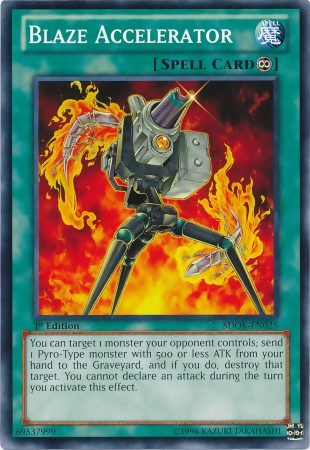 Blaze Accelerator [SDOK-EN025] Common Yu-Gi-Oh!