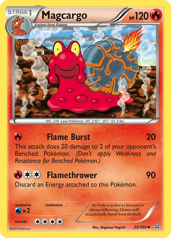 Magcargo (23/160) [XY: Primal Clash] Pokémon