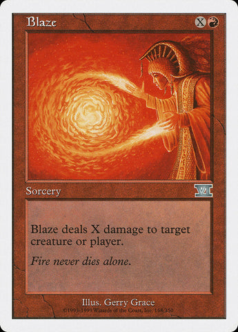 Blaze [Classic Sixth Edition] Magic: The Gathering