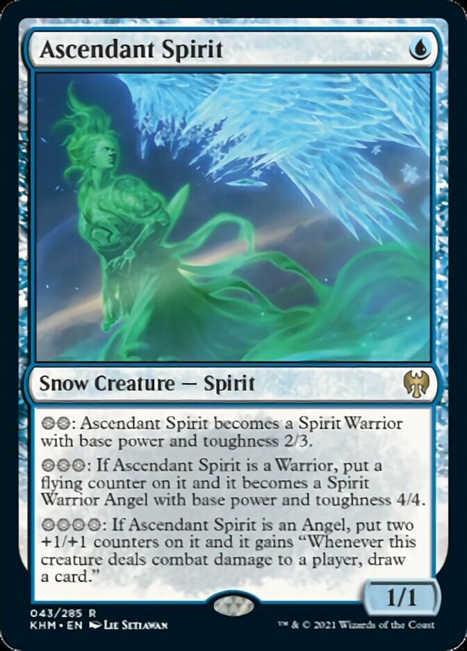 Ascendant Spirit [Kaldheim] Magic: The Gathering