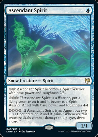 Ascendant Spirit [Kaldheim] Magic: The Gathering