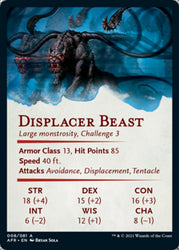 Displacer Beast Art Card [Dungeons & Dragons: Adventures in the Forgotten Realms Art Series] Magic: The Gathering
