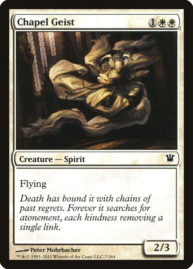 Chapel Geist [Innistrad] Magic: The Gathering