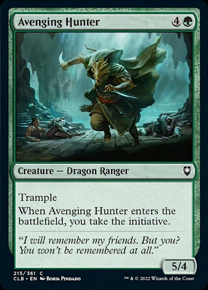 Avenging Hunter [Commander Legends: Battle for Baldur's Gate] Magic: The Gathering