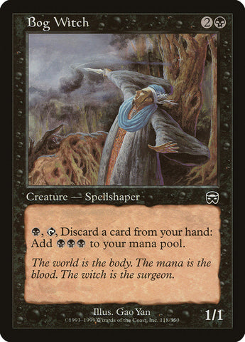 Bog Witch [Mercadian Masques] Magic: The Gathering