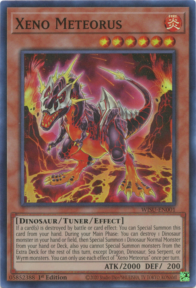 Xeno Meteorus [WISU-EN001] Super Rare Yu-Gi-Oh!
