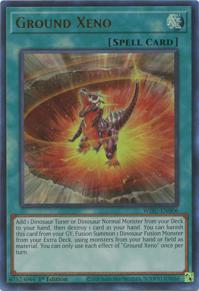Ground Xeno [WISU-EN006] Ultra Rare Yu-Gi-Oh!