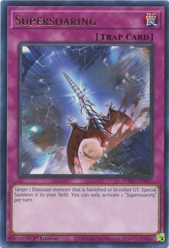 Supersoaring [WISU-EN007] Rare Yu-Gi-Oh!