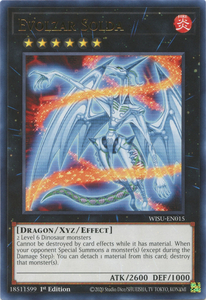 Evolzar Solda [WISU-EN015] Rare Yu-Gi-Oh!