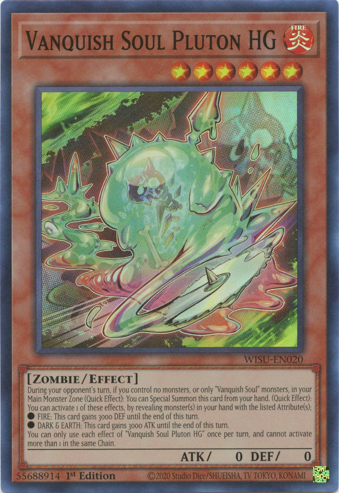 Vanquish Soul Pluton HG [WISU-EN020] Super Rare Yu-Gi-Oh!