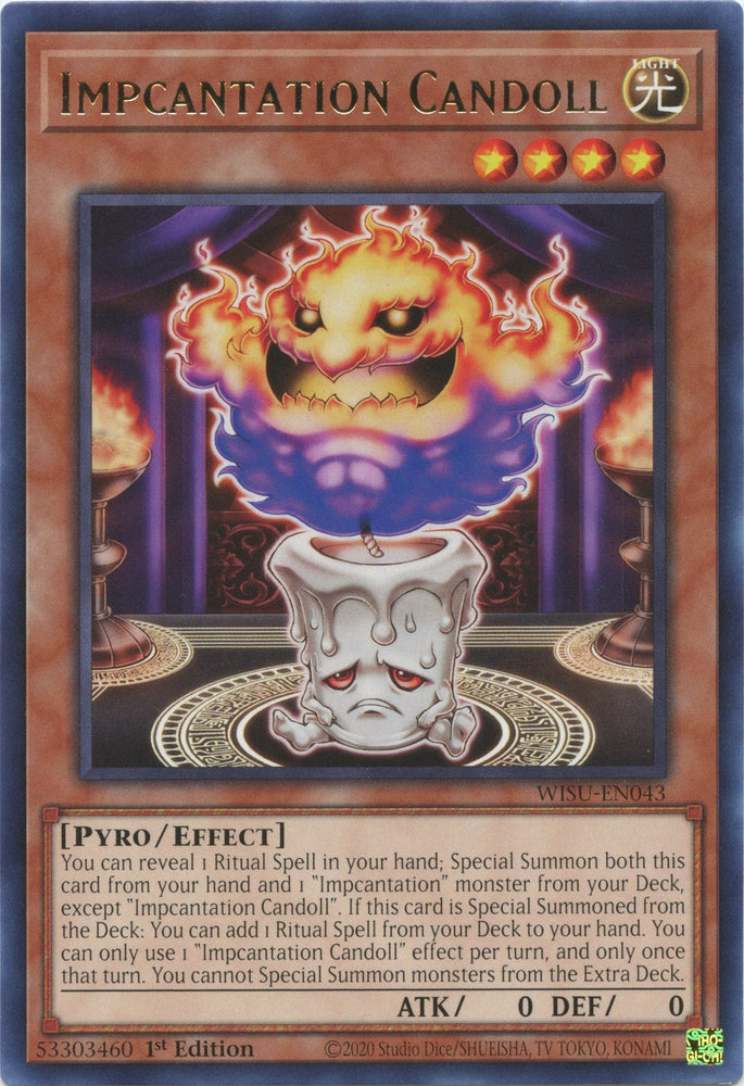 Impcantation Candoll [WISU-EN043] Rare Yu-Gi-Oh!