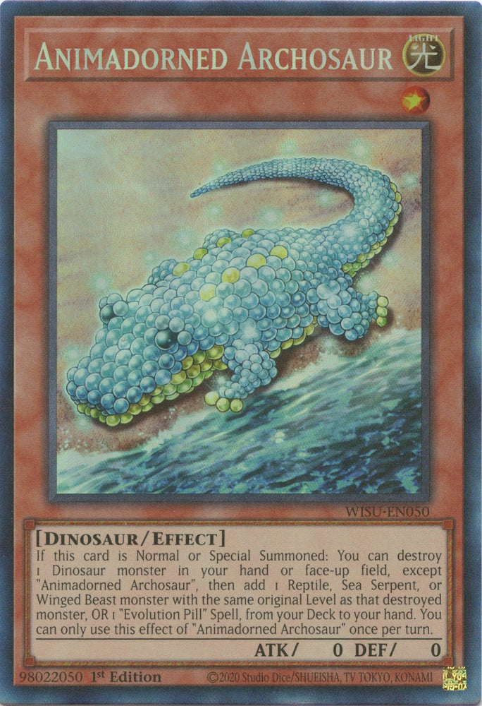 Animadorned Archosaur [WISU-EN050] Collector's Rare Yu-Gi-Oh!
