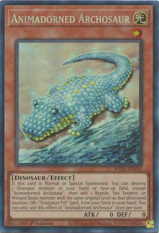 Animadorned Archosaur [WISU-EN050] Collector's Rare Yu-Gi-Oh!