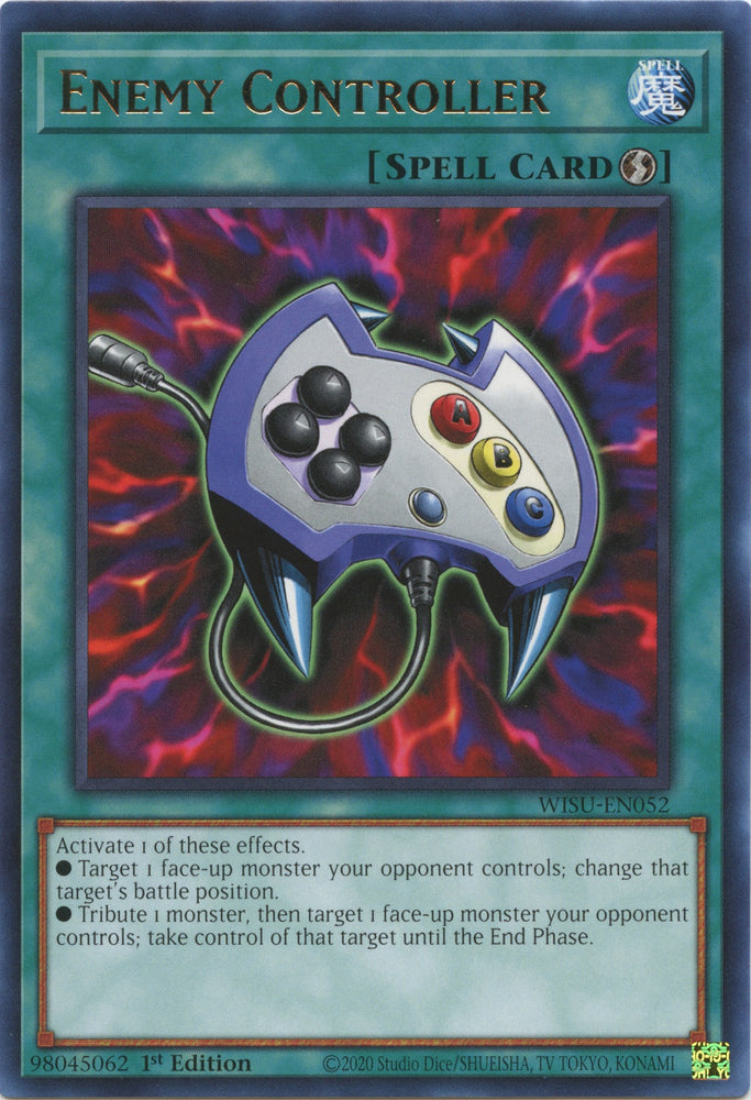 Enemy Controller [WISU-EN052] Rare Yu-Gi-Oh!