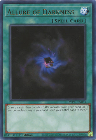 Allure of Darkness [WISU-EN054] Rare Yu-Gi-Oh!