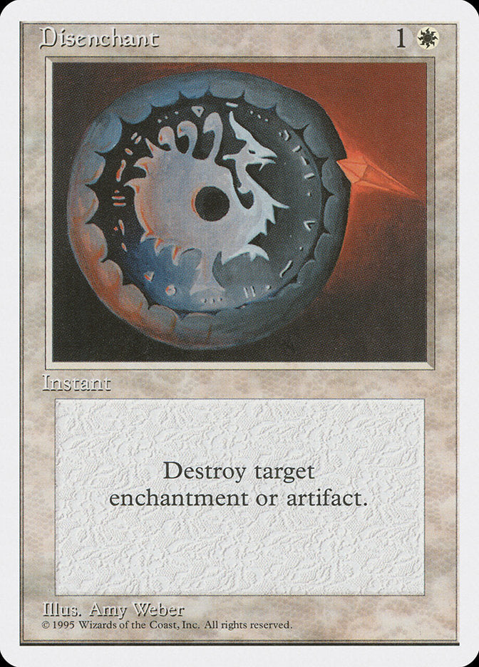 Disenchant [Fourth Edition] Magic: The Gathering