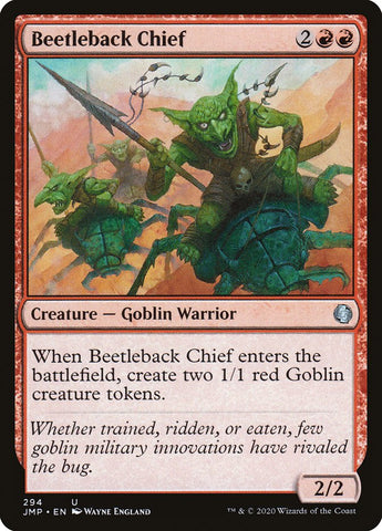 Beetleback Chief [Jumpstart] Magic: The Gathering