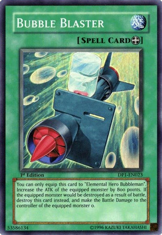 Bubble Blaster [DP1-EN023] Super Rare Yu-Gi-Oh!