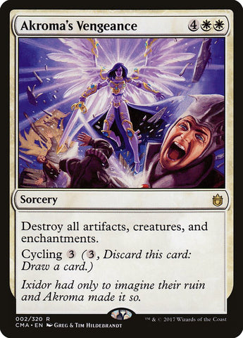 Akroma's Vengeance [Commander Anthology] Magic: The Gathering