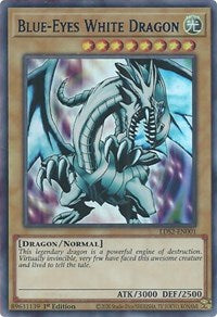Blue-Eyes White Dragon (Blue) [LDS2-EN001] Ultra Rare Yu-Gi-Oh!