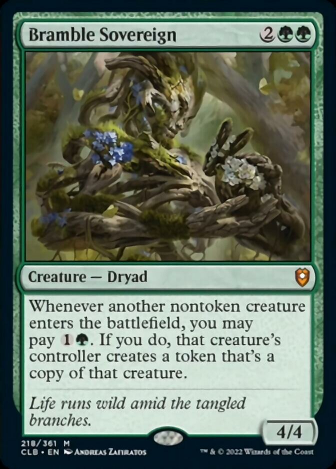 Bramble Sovereign [Commander Legends: Battle for Baldur's Gate] Magic: The Gathering