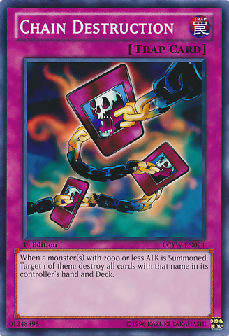 Chain Destruction [LCYW-EN094] Common Yu-Gi-Oh!