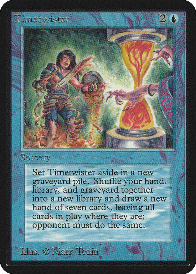 Timetwister [Alpha Edition] Magic: The Gathering