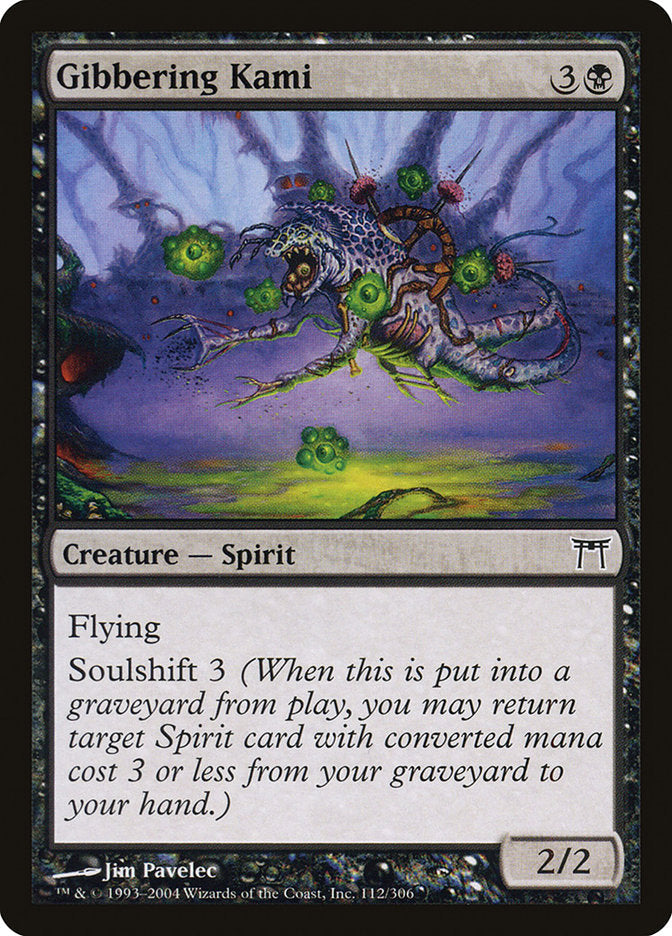 Gibbering Kami [Champions of Kamigawa] Magic: The Gathering