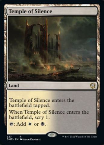 Temple of Silence [Dominaria United Commander] Magic: The Gathering