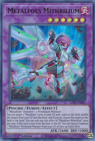 Metalfoes Mithrilium [GFTP-EN095] Ultra Rare Yu-Gi-Oh!