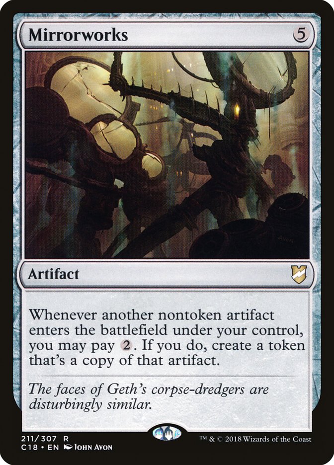 Mirrorworks [Commander 2018] Magic: The Gathering