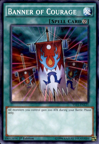 Banner of Courage [YS15-ENL21] Common Yu-Gi-Oh!