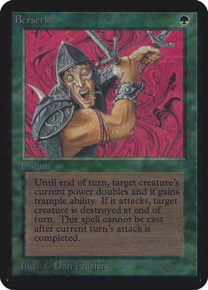 Berserk [Alpha Edition] Magic: The Gathering