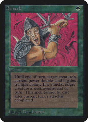 Berserk [Alpha Edition] Magic: The Gathering