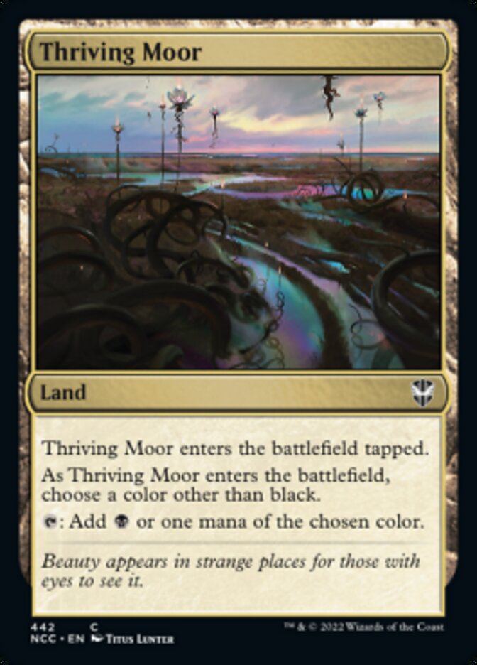 Thriving Moor [Streets of New Capenna Commander] Magic: The Gathering