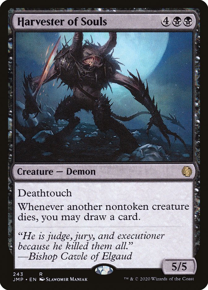 Harvester of Souls [Jumpstart] Magic: The Gathering
