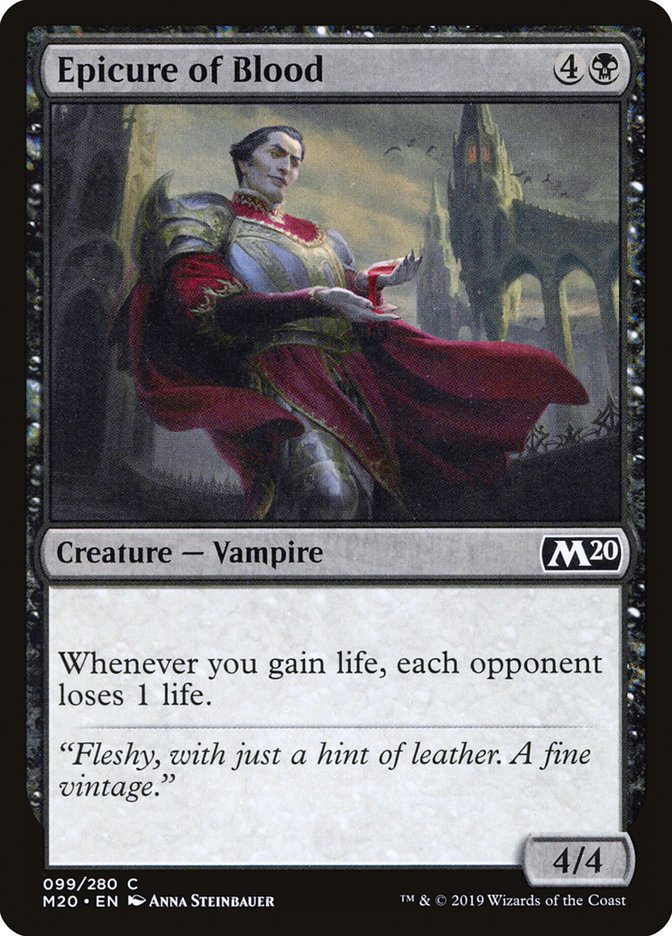 Epicure of Blood [Core Set 2020] Magic: The Gathering