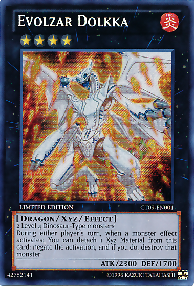 Evolzar Dolkka [CT09-EN001] Secret Rare Yu-Gi-Oh!