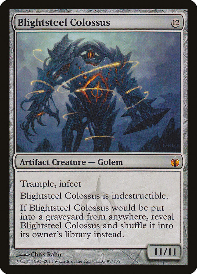 Blightsteel Colossus [Mirrodin Besieged] Magic: The Gathering