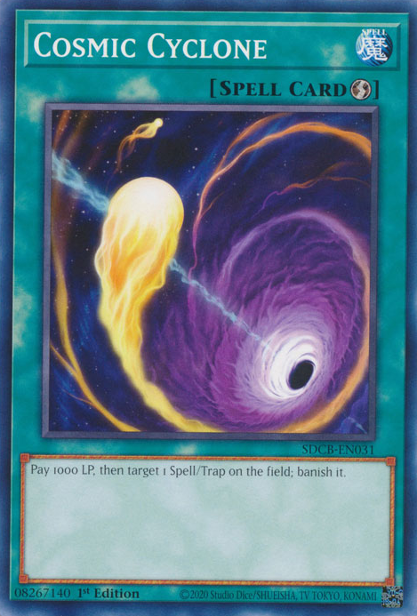 Cosmic Cyclone [SDCB-EN031] Common Yu-Gi-Oh!